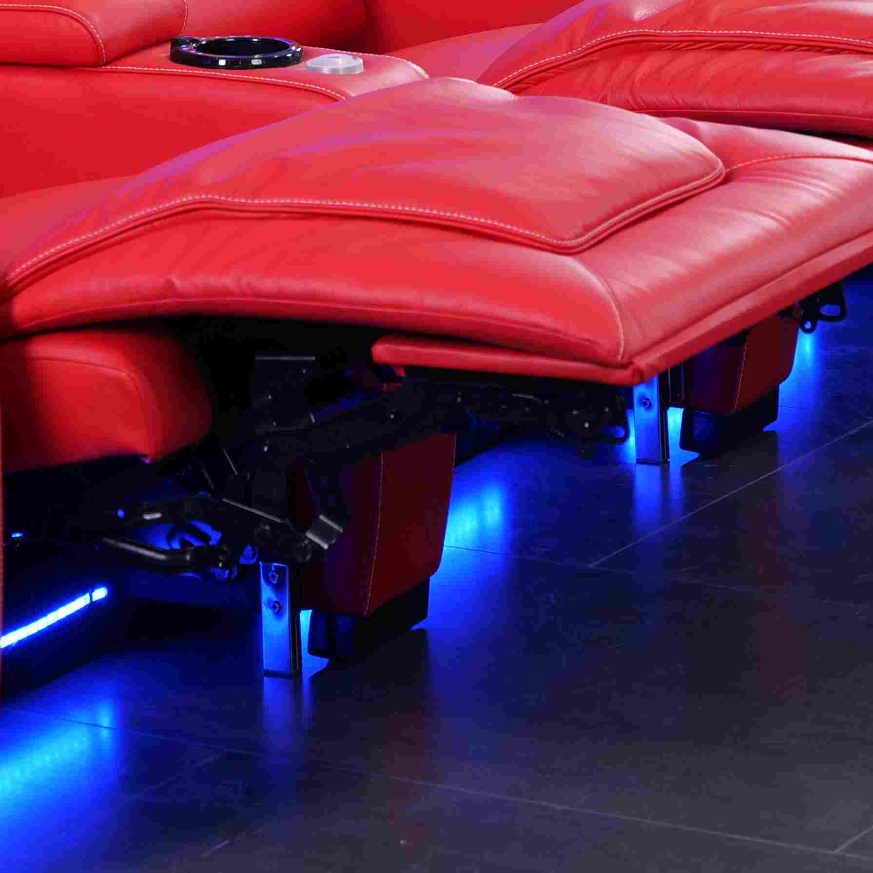 Home cinema sofa can be customized to feature a combination of luxury private villa electric sofa cinema chair