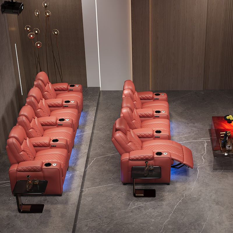 新产品沙发工厂直销私人家庭影院影视室皮革组合座椅