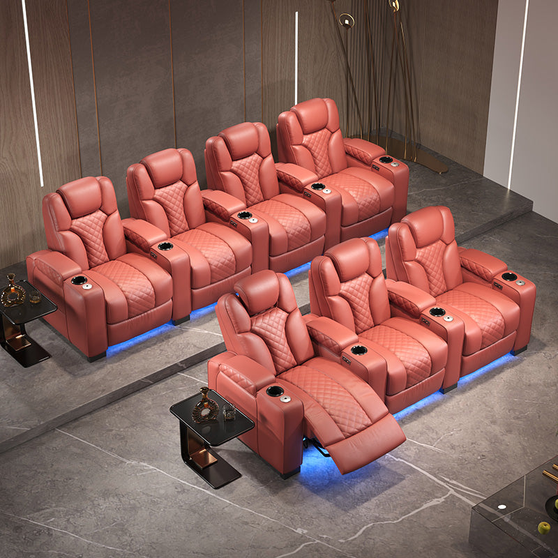 新产品沙发工厂直销私人家庭影院影视室皮革组合座椅