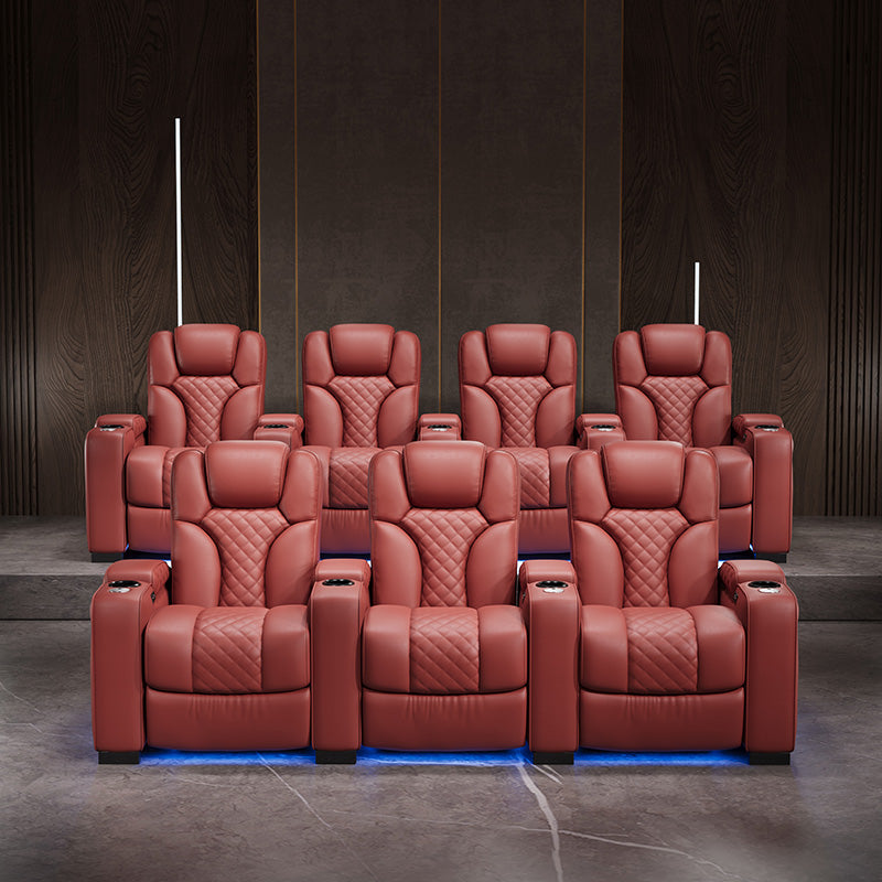 New product sofa factory direct sales private home theater cinema viewing room leather combination seats